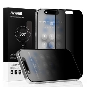 아이엠듀 사생활 보호필름 액정 강화유리 전방향 프라이버시 아이폰11 프로, 1매입