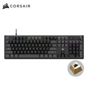 커세어 K70 RGB CORE CARBON GRAY 게이밍 기계식 키보드 골드키캡 에디션