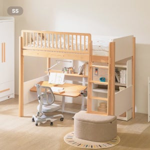 니스툴그로우 헤이(Hej) 높은 하이벙커 원목 어린이침대 슈퍼싱글SS