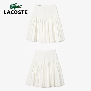 일본 라코스테 트윌 Pleated 스커트 테니스 A라인