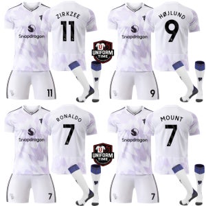 맨유 호날두 가르나초 페르난데스 어웨이 25/26 시즌 축구복 아동 주니어 키즈 유니폼