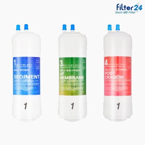 코웨이 CPI-6500L 정수기필터 호환 전체/1년세트 [중공사막필터로변경]