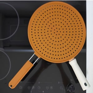 후라이팬뚜껑 생선구이 기름튐방지 실리콘 덮개 28cm