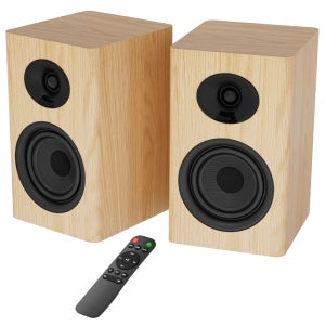 SAUNGYU 북쉘프스피커 24bit 100W 2채널 모니터 액티브 앰프내장 3세대 고음질