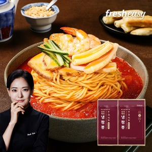 신제품 박은영셰프의 매콤시원 삼선 해물 냉짬뽕 밀키트 730g, 2개