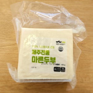 [제주살림] 마른두부 수제 국산콩 100% 460g, 6개