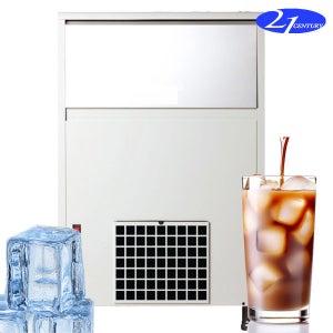 21센추리 알알이 큰얼음 1일 100Kg ICE-M105K 공냉식 필터내장형 업소용제빙기 카페 대용량 쾌속 국산