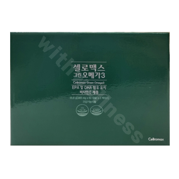 셀로맥스 <b>그린오메가3</b> 120캡슐
