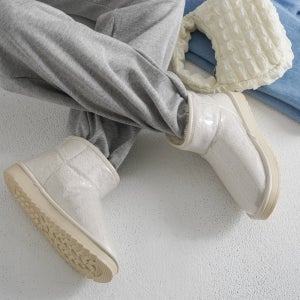 N배송_아히리 뽀글이 클리어 방한 부츠 여성부츠 겨울부츠