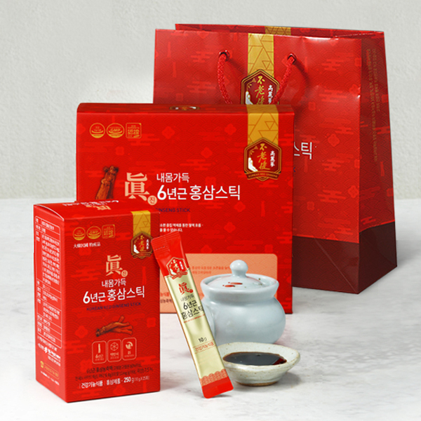 <b>홍삼</b>정 진액 농축액 면역 <b>rg1 rb1 rg3</b> <b>진세노사이드</b> 6년근 스틱 50포