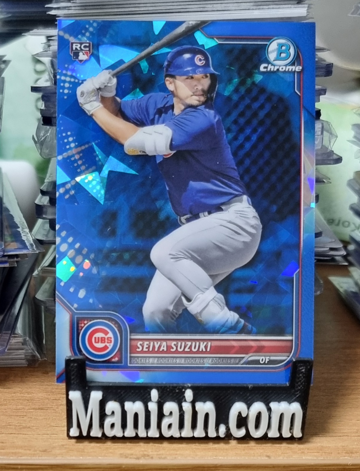 스즈키 세이야 루키카드 2022 Seiya Suzuki Bowman Chrome Sapphire Edition RC No-69 MLB카드