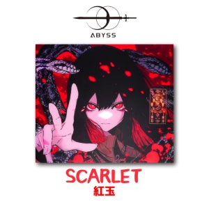 어비스게이밍 스칼렛 Scarlet 게이밍 유리 마우스패드 리미티드 에디션 WaShiYa