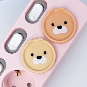 나와아기 실리콘 콘센트안전커버 마개