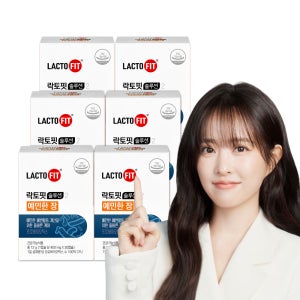 종근당건강 락토핏 솔루션 예민한 장 30캡슐, 6개
