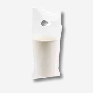 비닐캐리어 배달포장봉투 컵캐리어 일반형 1구 무지 6000개입