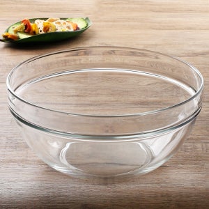 유리볼 요거트 샐러드 빙수그릇 시리얼 화채 디저트 소스 29cm, 엠필러블