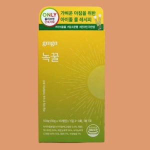 녹꿀 굿모닝굿나잇 녹차 레몬 꿀 10g 10포