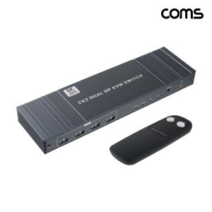 8K DP USB 투컴 KVM 스위치 선택기 키보드 마우스 듀얼 모니터 제어 OU141