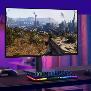 DELL 에일리언웨어 게이밍 모니터 AW2725DM QHD 180Hz Fast IPS 1ms 피벗 회전 높낮이 / 후속 신모델 AW2726DM 대체