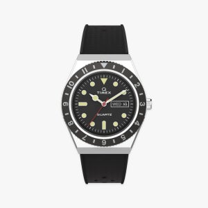 타이맥스 Q TIMEX 러버스트랩 손목시계 38mm TW2V32000