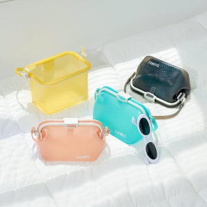 실리밀리 모래 먼지 안붙는 다용도 실리콘 파우치 1p (생활방수 수영 샤워 목욕 비치가방)