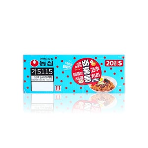 배홍동 비빔면 137g 20개입 농심 칼빔면