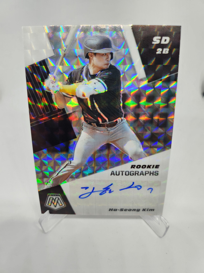 김하성싸인카드 2021 Panini Prizm Mosaic 김하성 루키 오토카드 MLB야구