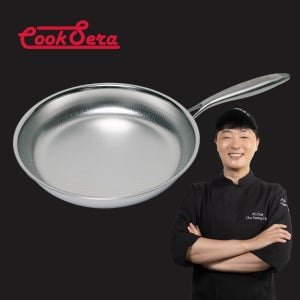 쿡세라 무연마 풀스테인리스 무연마제 제로팬 프라이팬 28cm