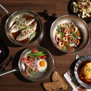 쿡세라 무연마 풀스테인리스 무연마제 제로팬 프라이팬 28cm 궁중팬