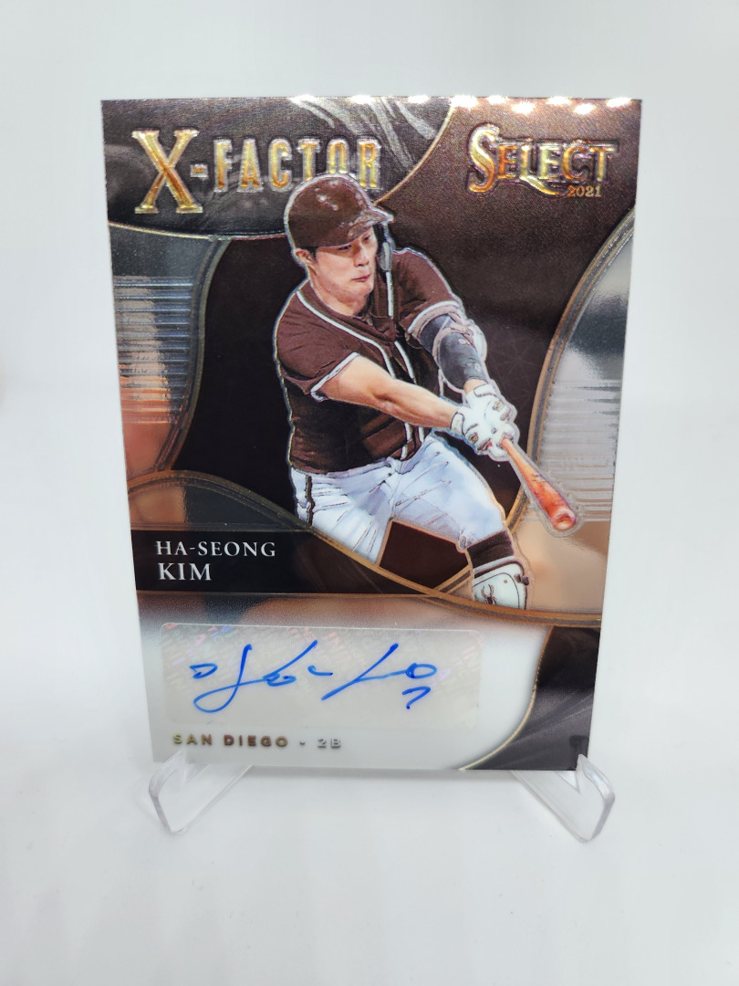 김하성루키 오토싸인카드 299장 2021 Panini Select X-Factor MLB카드