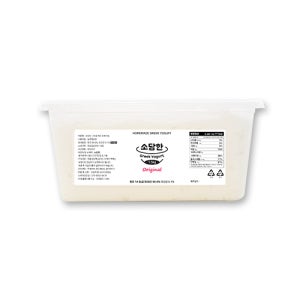 [소담한] 수제 대용량 그릭요거트 오리지널 1.5kg