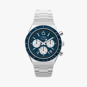 타이맥스 Q TIMEX 크로노그래프 남자메탈시계 40mm TW2W51600