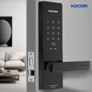코콤 KDL-NH340 무타공도어락 현관문 디지털도어락 현관 방화문 번호키 교체 설치