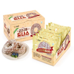 호정가 군고구마도나스 (8개입) / 달콤함에 깊이를 더한 겉바속촉 전통간식