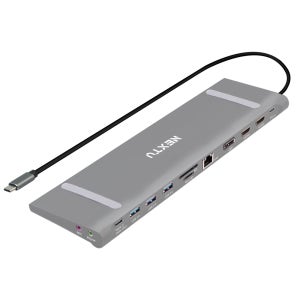 NEXT-1331DS-PD Type-C 13in 1 멀티포트 트리플 HDMI+DP 도킹스테이션