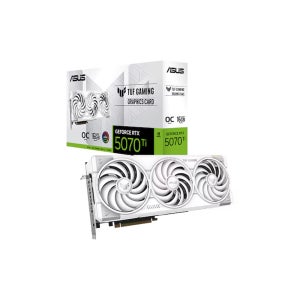 ASUS TUF Gaming 지포스 RTX 5070 Ti OC D7 16GB White 인텍앤컴퍼니