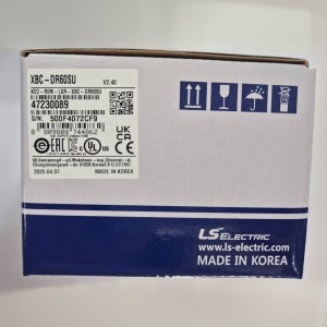 LS PLC XBC-DR60SU 36입력 24릴레이출력 AC전원 디지털 입출력 CPU모듈