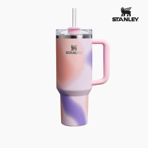 스탠리 퀜처 H2.0 플로우 스테이트 텀블러 1.18L, 로즈 페탈 모션