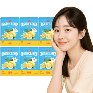 로하 유기농 NFC착즙 100% 레몬즙 14포, 6개