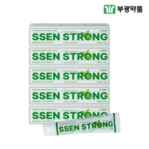 부광약품 안티프라그 쎈스트롱 125g 5개입냄새 제거 불소 치약