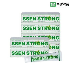 부광약품 안티프라그 쎈스트롱 125g 6개입냄새 제거 불소 치약