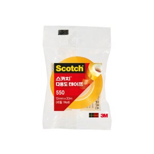 3M 스카치 다용도 테이프 리필 550 12mm x 20m