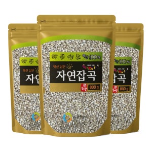 25년산 국산 쌀보리쌀 2.4kg(800gx3봉)