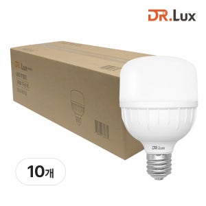 LED 전구 T램프 40W, 주광색, E39 대모갈, 10개