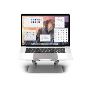 NEXT-NBS5605 심플한 디자인의 접이식 알루미늄 각도 조절형 노트북 받침대