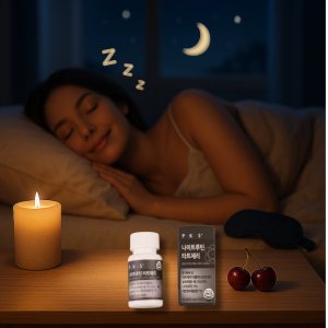 식물성 멜라토닌 2.4mg 락티움 테아닌 트립토판 성분 배합 600mg x 60정