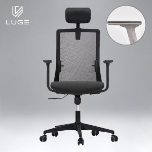 루게 L40 학생 컴퓨터 책상 메쉬 사무용 사무실 게이밍 의자 블랙/차콜/2D팔걸이