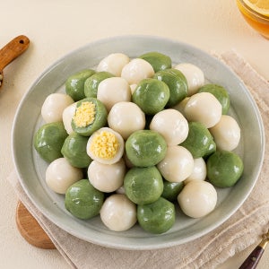 귀정떡방 굳지않는 제주 송편 녹두볼떡 1.5kg 쑥송편 흰송편