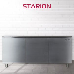 LG 스타리온 업소용 식당 간냉식 테이블 냉장고 1800 SRT-B18ASI 냉장2칸 냉동1칸