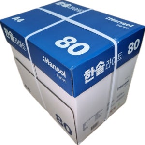 ★가성비★ 한솔라이트 A4용지 복사용지 80g 2500매 1박스